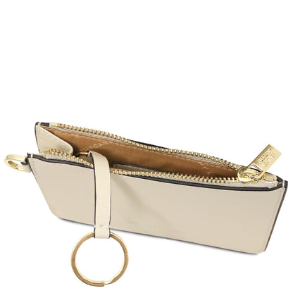 Leather card holder with handle  | TL142544