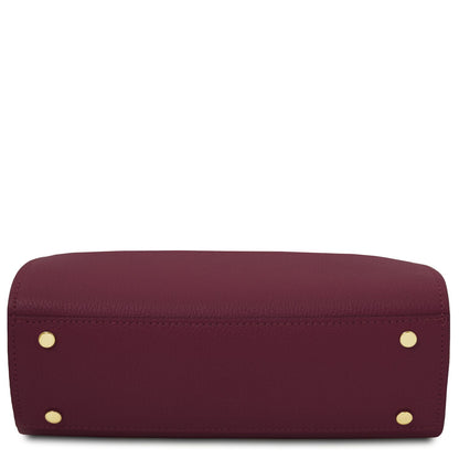 Maisy - Leather top handle bag - Medium size | TL142455