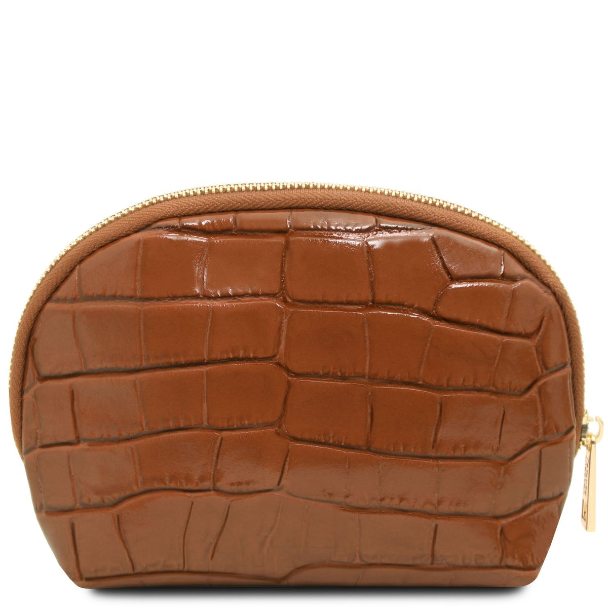 Vera - Croc print leather toiletry case | TL142514