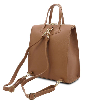 TL Bag - Italian Leather Convertible Backpack | TL142211 - Premium Leather backpacks for women - Shop now at San Rocco Italia