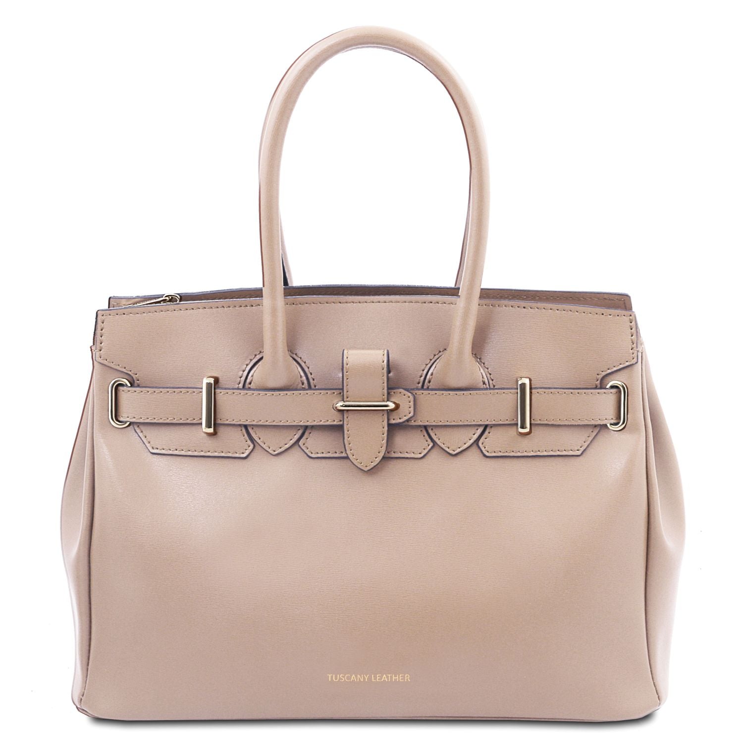 Leather handbags Nude TL Bag - Leather handbag | TL142174 San Rocco Italia