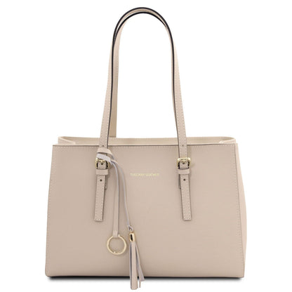 TL Bag - Leather shoulder bag | TL142037 - Premium Leather handbags - Shop now at San Rocco Italia