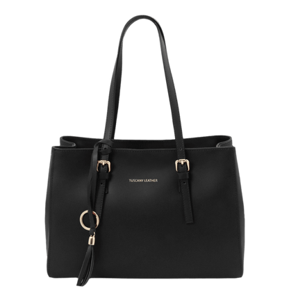 TL Bag - Leather shoulder bag | TL142037 - Premium Leather handbags - Shop now at San Rocco Italia