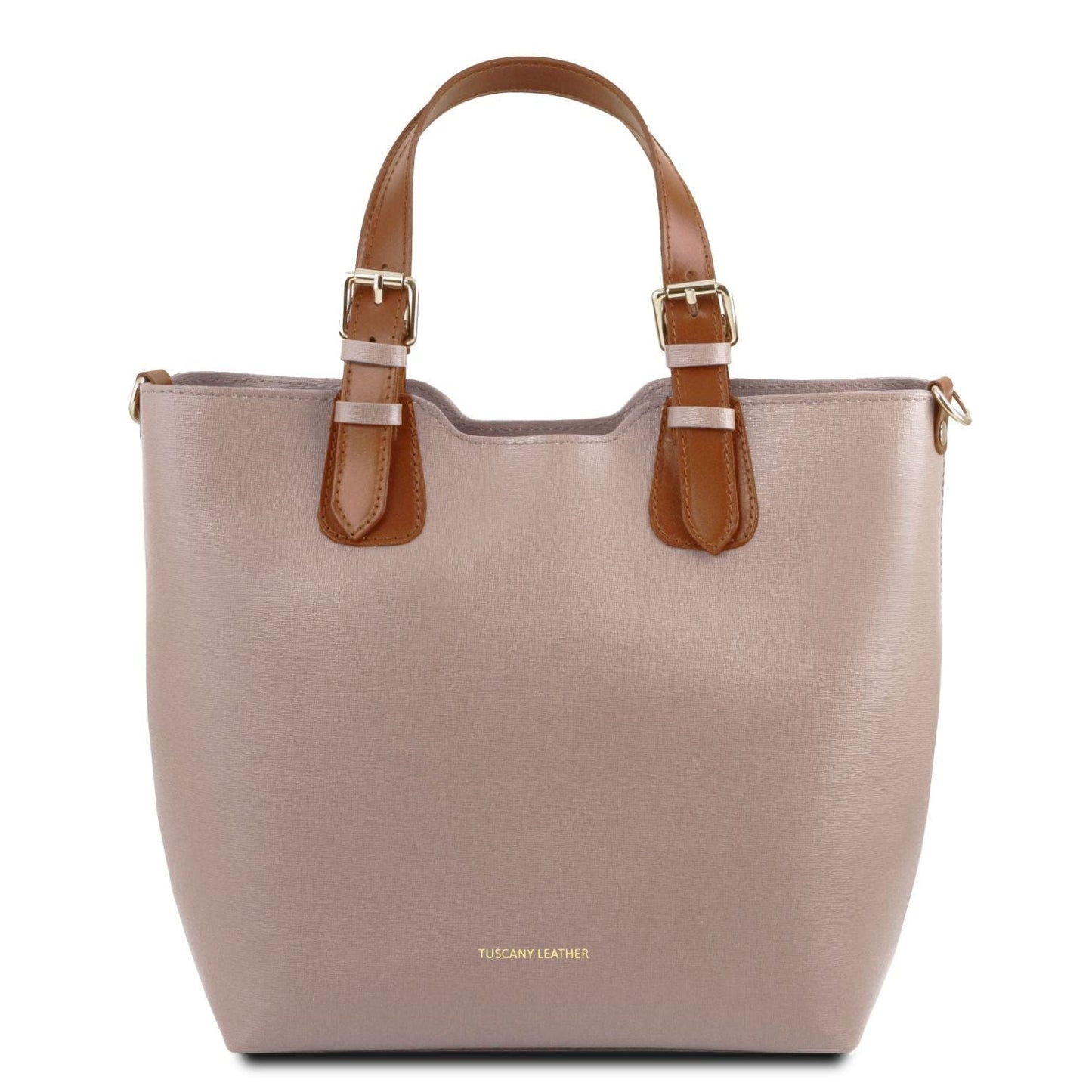 TL Bag - Saffiano Italian leather tote bag with long strap | TL141696 - Premium Leather handbags - Shop now at San Rocco Italia