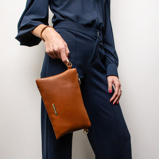 TL Bag - Soft Italian leather pouch clutch | TL142029