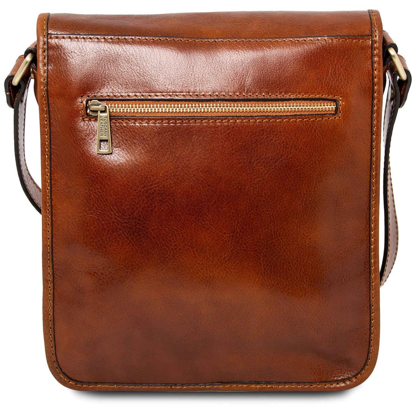 TL Messenger - Two compartment leather shoulder bag | TL141255 - Premium Leather bags for men - Shop now at San Rocco Italia