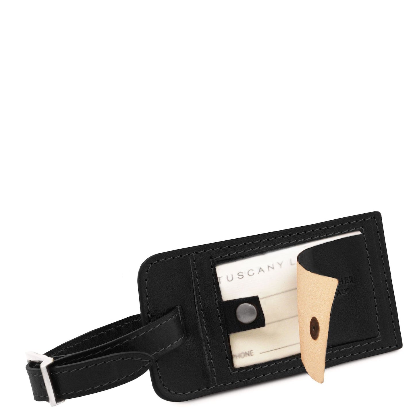 TL Voyager - Travel leather duffle bag with pocket on the back side in matte leather - Small size | TL141250 - Premium Leather Travel bags - Shop now at San Rocco Italia