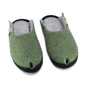 Slippers TOKU Brussels Slippers - Moss Green San Rocco Italia