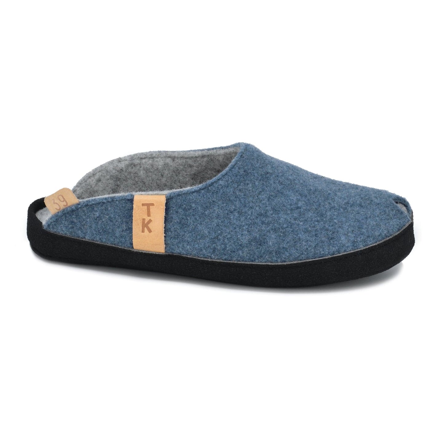 TOKU Brussels Slippers - Blue - Premium  - Shop now at San Rocco Italia