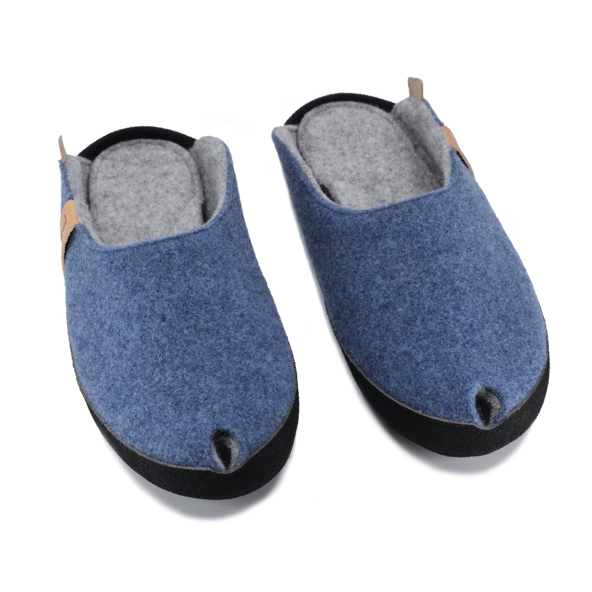 TOKU Brussels Slippers - Blue - Premium  - Shop now at San Rocco Italia