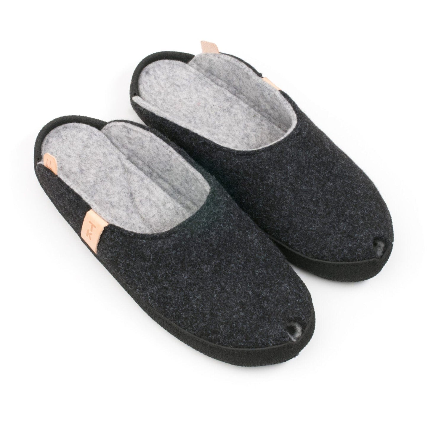 TOKU Brussels Slippers - Dark Gray - Premium  - Shop now at San Rocco Italia