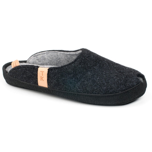 Slippers TOKU Brussels Wool Slippers - Dark Gray San Rocco Italia