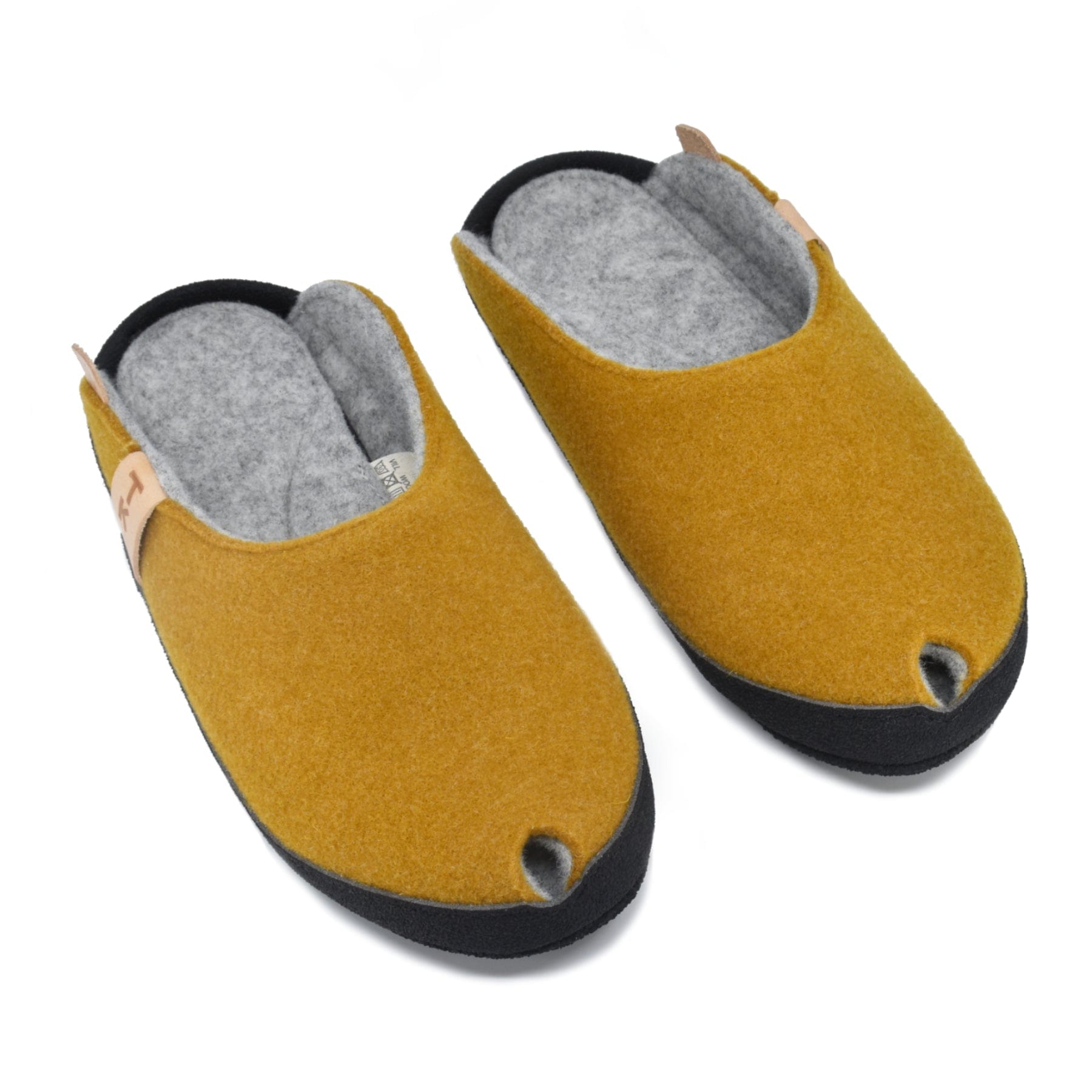 TOKU Brussels Slippers - Mustard yellow - Premium  - Shop now at San Rocco Italia