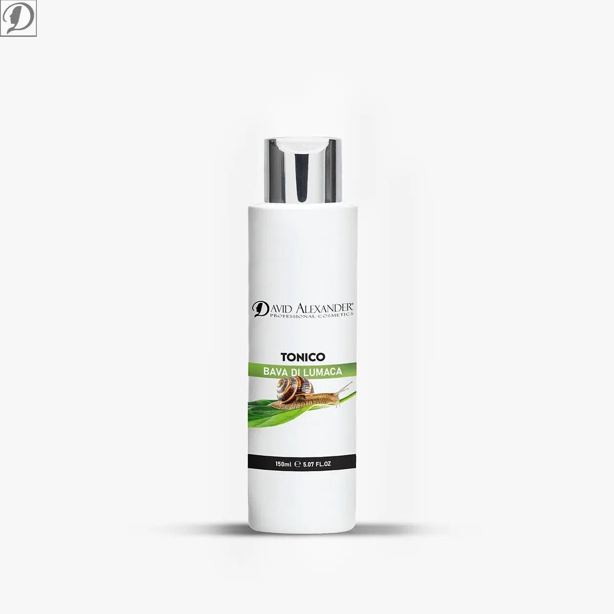 Tonico Bava di Lumaca 150 ml in bottiglia bianca con etichetta verde