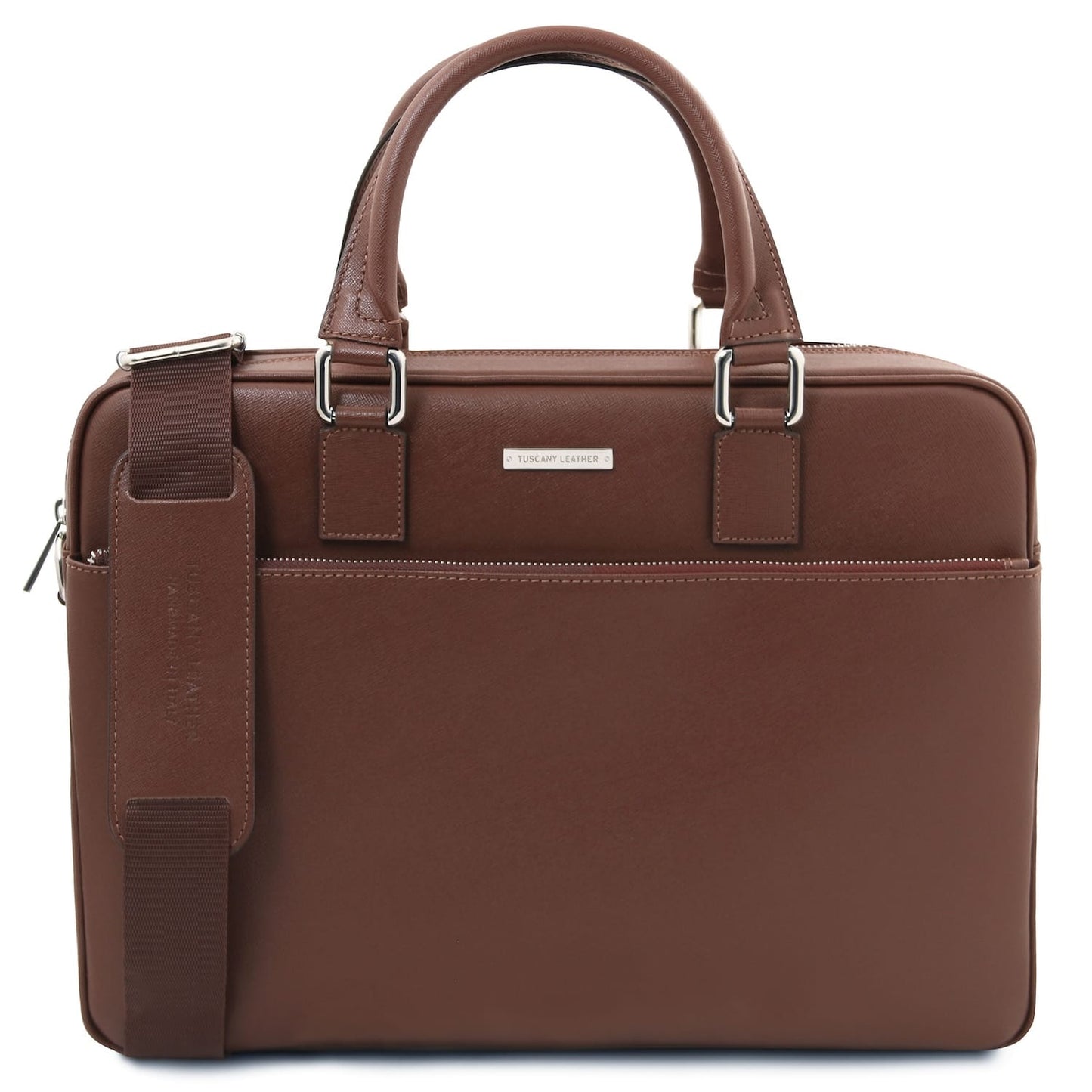 Torino - Saffiano leather laptop briefcase | TL142551