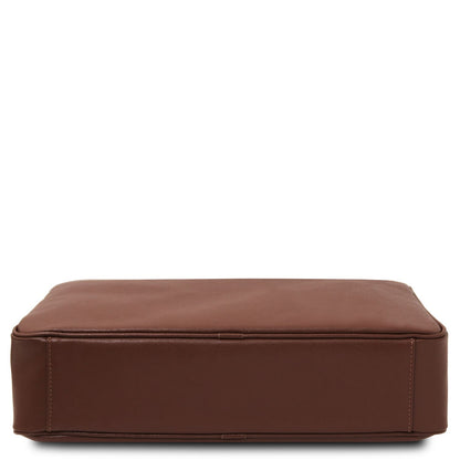 Torino - Saffiano leather laptop briefcase | TL142551