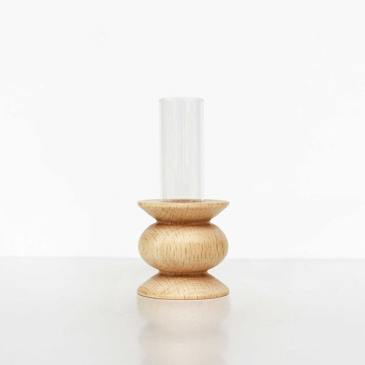 Totem Wooden Vase - Short Nº 5