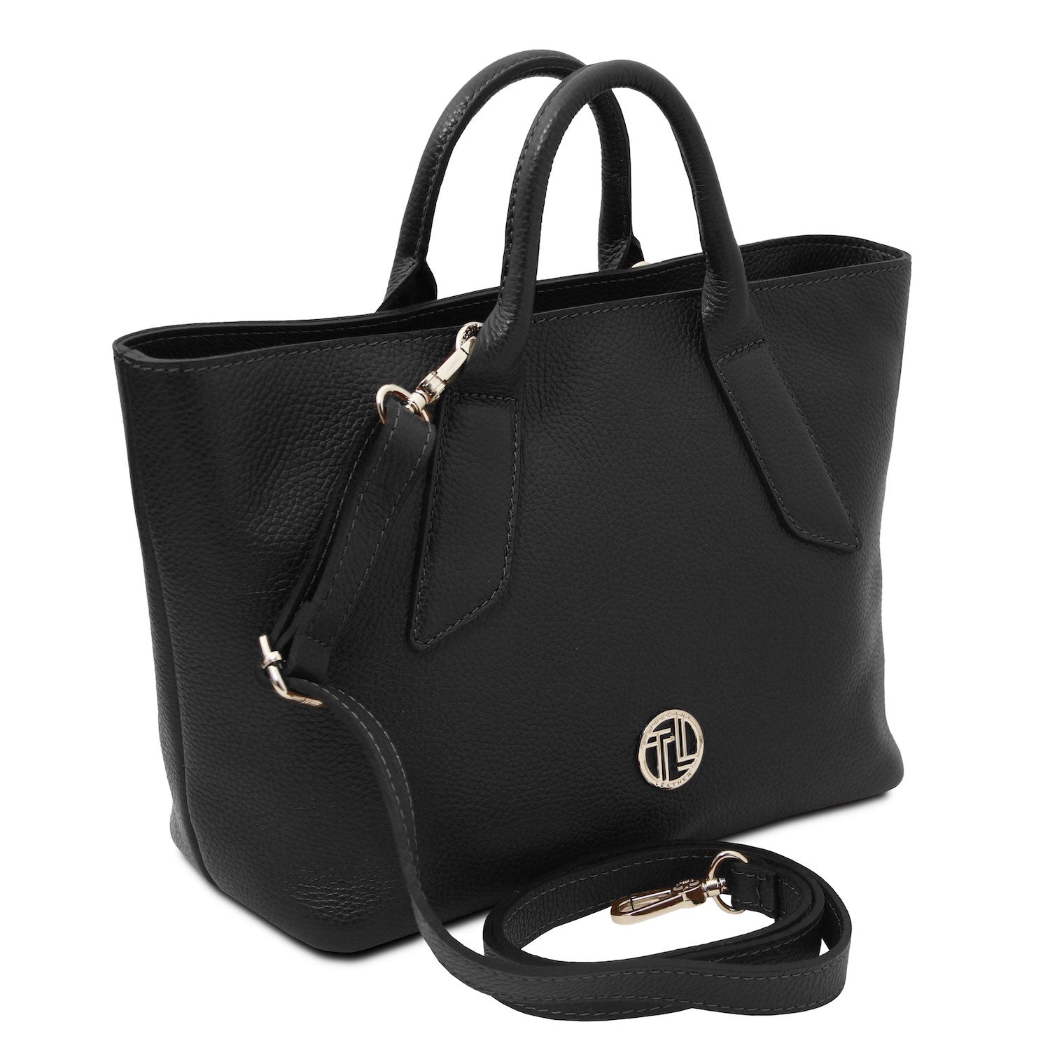 Leather handbags Viva - Italian leather tote bag | TL142498 San Rocco Italia