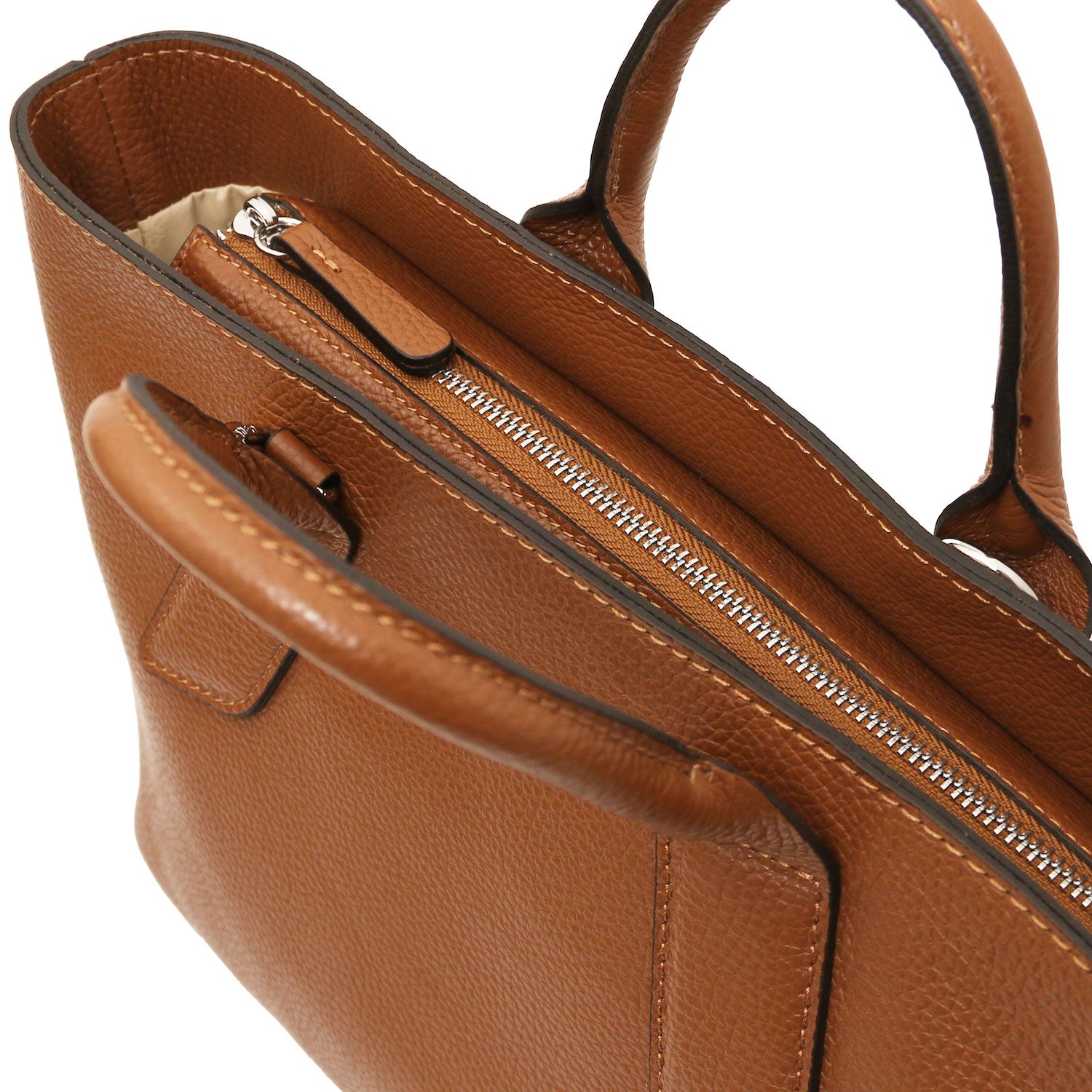 Leather handbags Viva - Italian leather tote bag | TL142498 San Rocco Italia