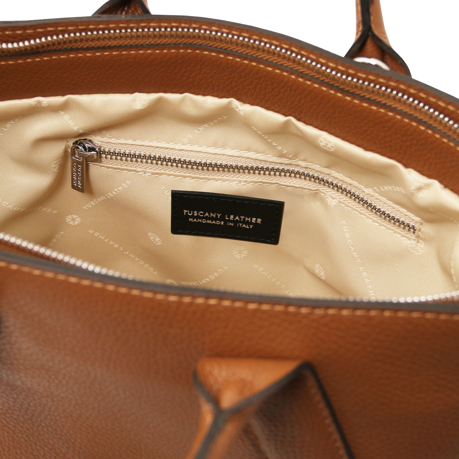 Leather handbags Viva - Italian leather tote bag | TL142498 San Rocco Italia