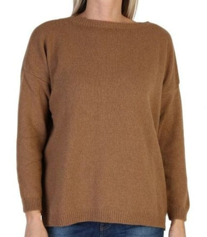 Women's Boat Neck Sweater in Reclaimed Cashmere - Premium Women's Clothing - Shop now at San Rocco Italia