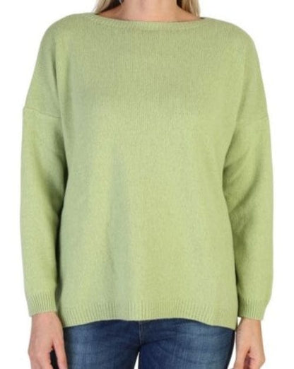 Women's Boat Neck Sweater in Reclaimed Cashmere - Premium Women's Clothing - Shop now at San Rocco Italia