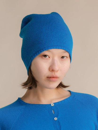 Knitwear Cerulean Wool & Cashmere Mix Beanie (3D-Knit) San Rocco Italia