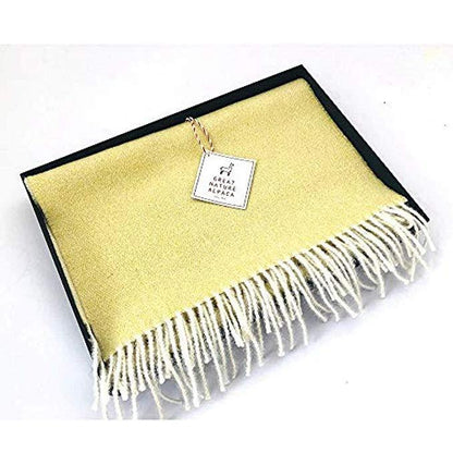 Great Natural Alpaca Scarf - 100% Baby Alpaca -  www.sanroccoitalia.it - Scarves & Bandanas