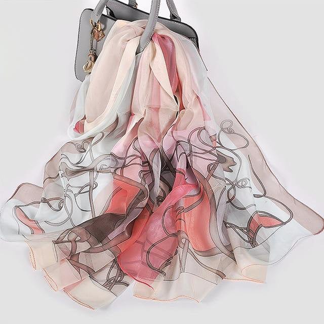 100% Silk Chiffon Scarf - Available in a variety of colours | 175 x 65 cm (69 x 26 inches) - Premium Accessories - Just €34.95! Shop now at San Rocco Italia