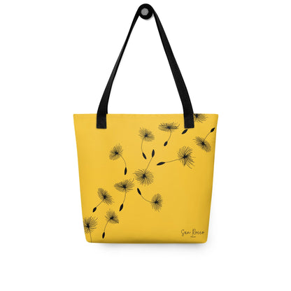 Yellow Dandelion Tote Bag - Premium Accessories - Handbags - Just €39.95! Shop now at San Rocco Italia