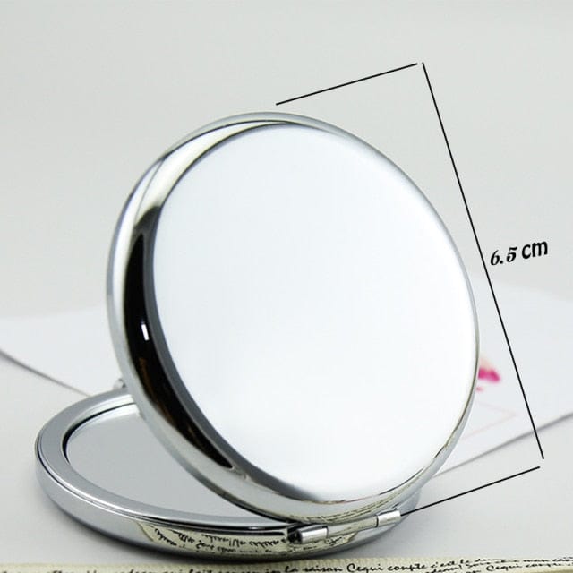 Personalised Double-Sided Makeup Mirror - San Rocco Italia