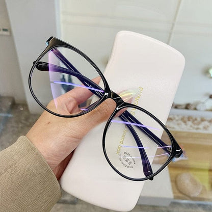 Oversized, Round Blue Light Blocking Glasses - Premium Accessories - Just €17.95! Shop now at San Rocco Italia