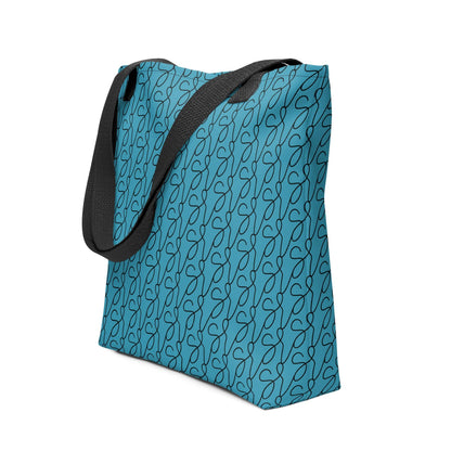 Teal Logo Tote Bag - Premium Accessories - Just €39.95! Shop now at San Rocco Italia
