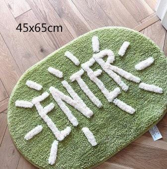 "Bath" and "Enter" Bath Mats - Bathroom decor -  sanroccoitalia.it