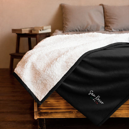 Premium San Rocco Italia sherpa blanket - Blanket - San Rocco Italia