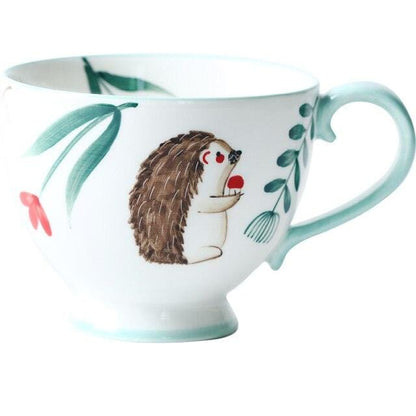 Hand-Painted Animal Bowls and Cups - Premium Bowl - Shop now at San Rocco Italia