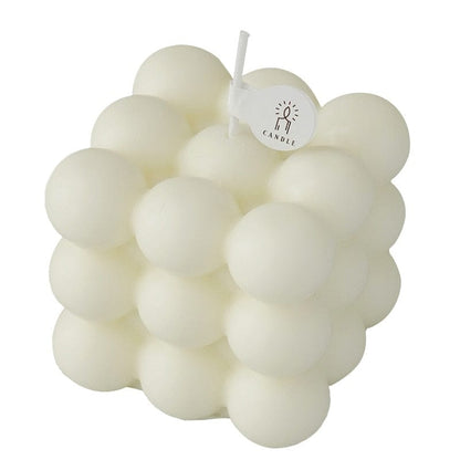 Bubble cube candle - soy wax - Premium  - Shop now at San Rocco Italia