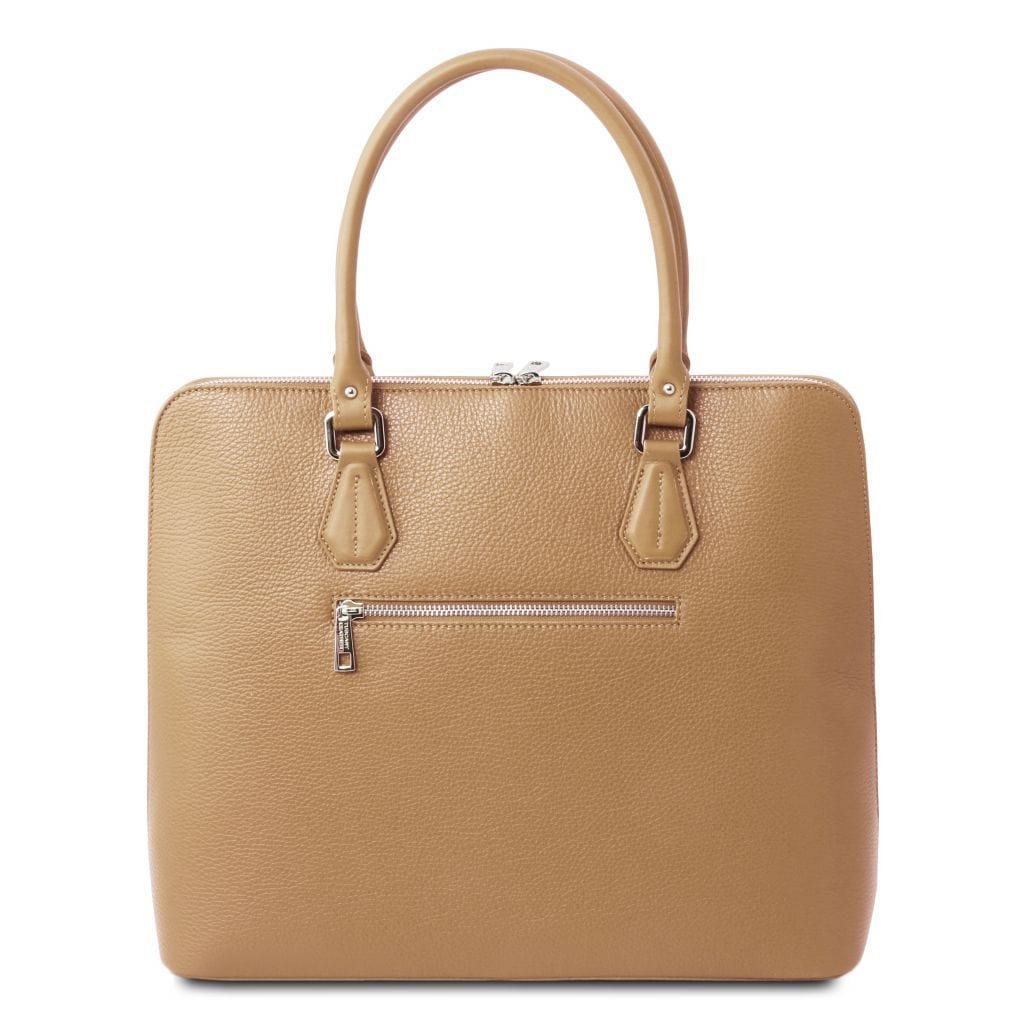 Magnolia - Leather business bag for women | TL141809 laptop bag - Premium Business bag - Shop now at San Rocco Italia