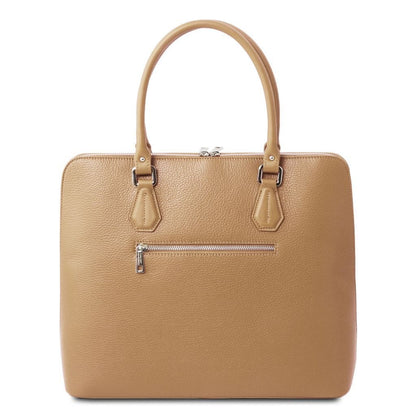 Magnolia - Leather business bag for women | TL141809 laptop bag - Premium Business bag - Shop now at San Rocco Italia