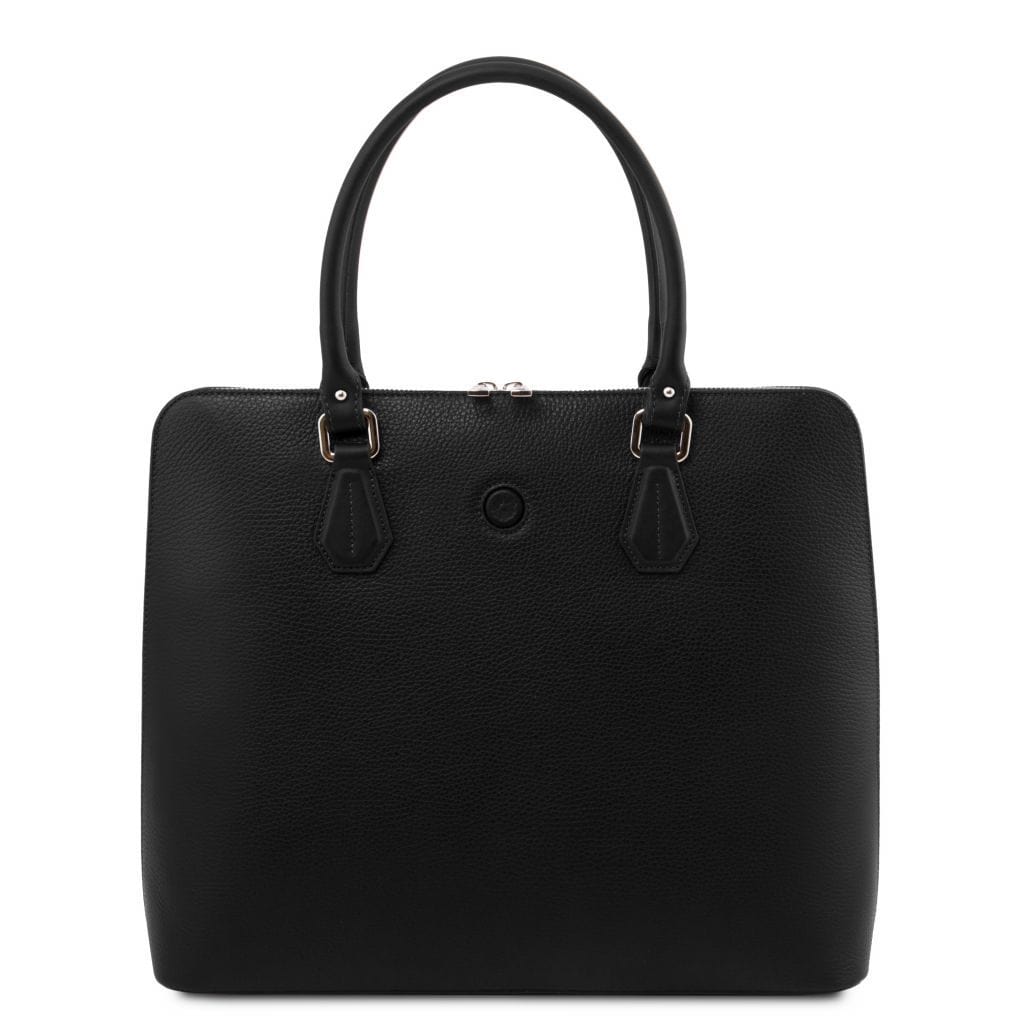 Magnolia - Leather business bag for women | TL141809 laptop bag - Premium Business bag - Shop now at San Rocco Italia