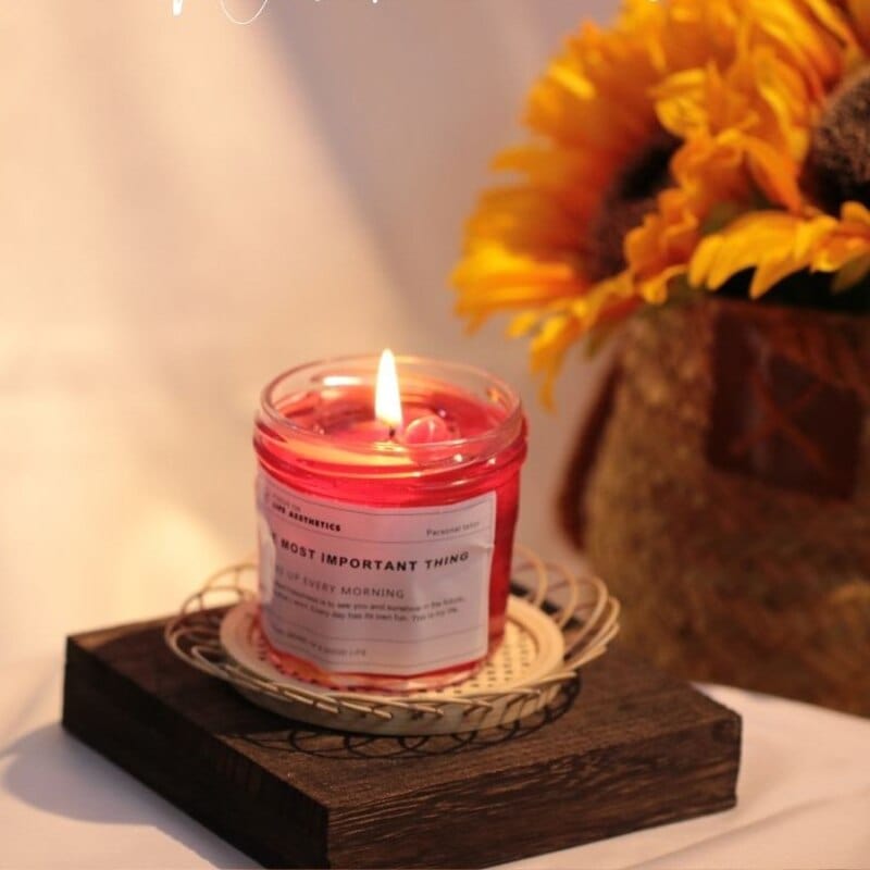 Scented Strawberry and Cherry Jam Soy Wax Candles - Premium Candles - Shop now at San Rocco Italia