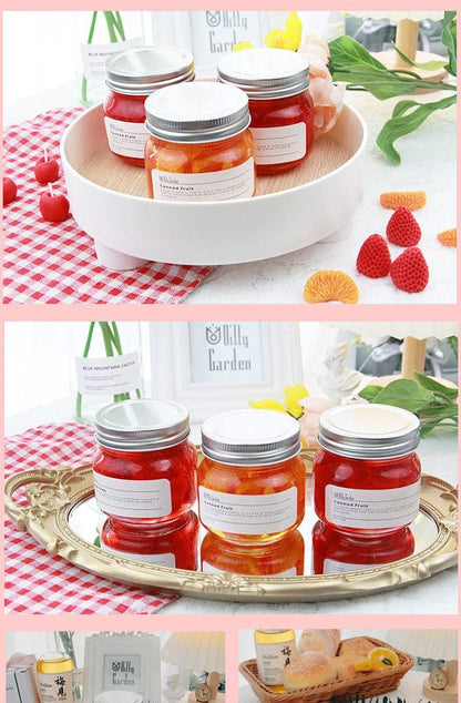 Scented Strawberry and Cherry Jam Soy Wax Candles - Premium Candles - Shop now at San Rocco Italia