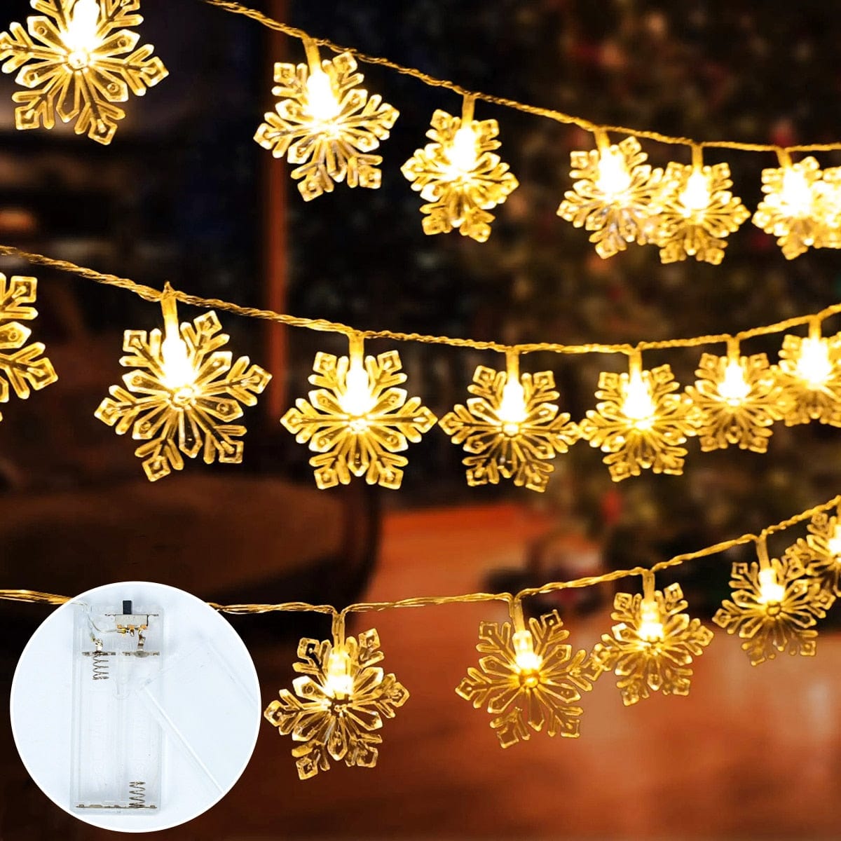 Snowflake, Christmas Tree, Snowman, Reindeer, and More Christmas Light - Premium Christmas Lights - Shop now at San Rocco Italia
