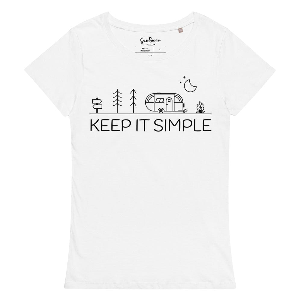 Women’s Keep it Simple Organic T-shirt - San Rocco Italia