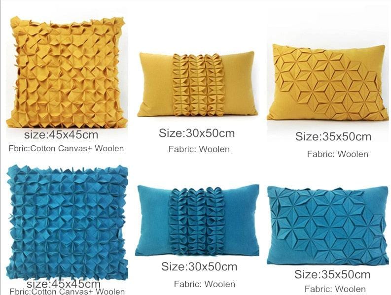 Geometric Throw Pillow Covers - Premium Cusion Cover - Just €46.95! Shop now at San Rocco Italia