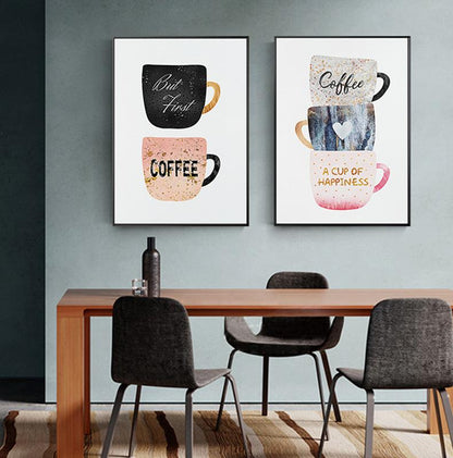Coffee Cup Canvas Prints (unframed) - Premium Decoration - Just €7.95! Shop now at San Rocco Italia