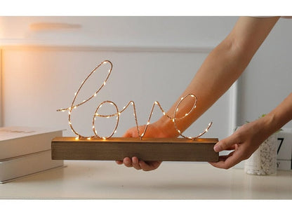 Love and Home Decorative Lights - Premium Decoration - Just €36.95! Shop now at San Rocco Italia