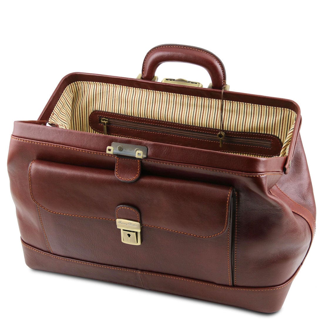 Bernini - Exclusive leather doctor bag | TL142089 - Premium Doctor bags - Shop now at San Rocco Italia