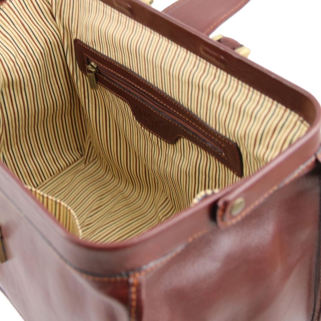 Raffaello - Doctor leather bag | TL141852 - Premium Doctor bags - Shop now at San Rocco Italia