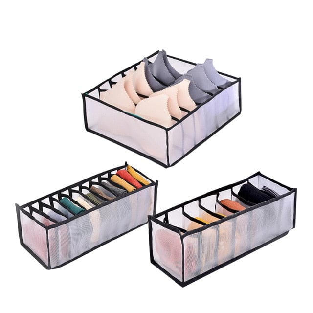 Sock, Underwear and Bra Drawer Organizer - Premium Drawer Organiser - Shop now at San Rocco Italia